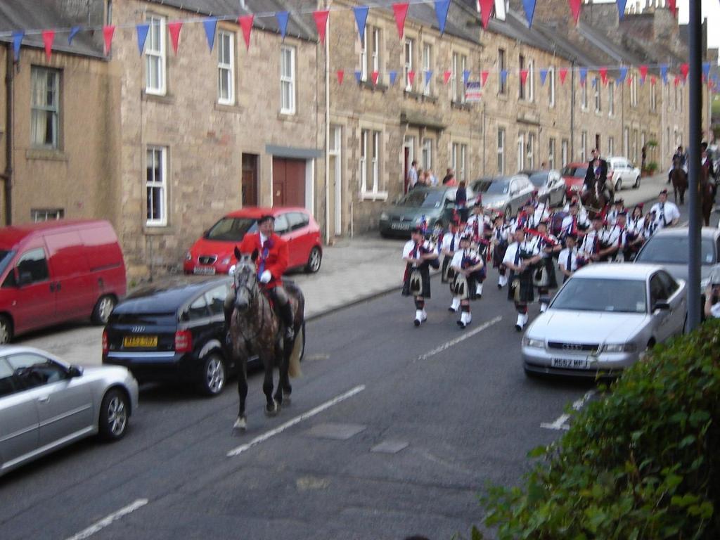 Glenbank House Hotel Jedburgh Dış mekan fotoğraf